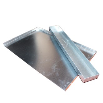 Insertion for solar wax melter - galvanized